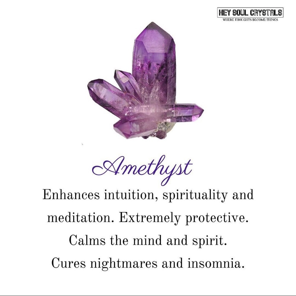 amethyst & Howlite - Picture 3 of 3